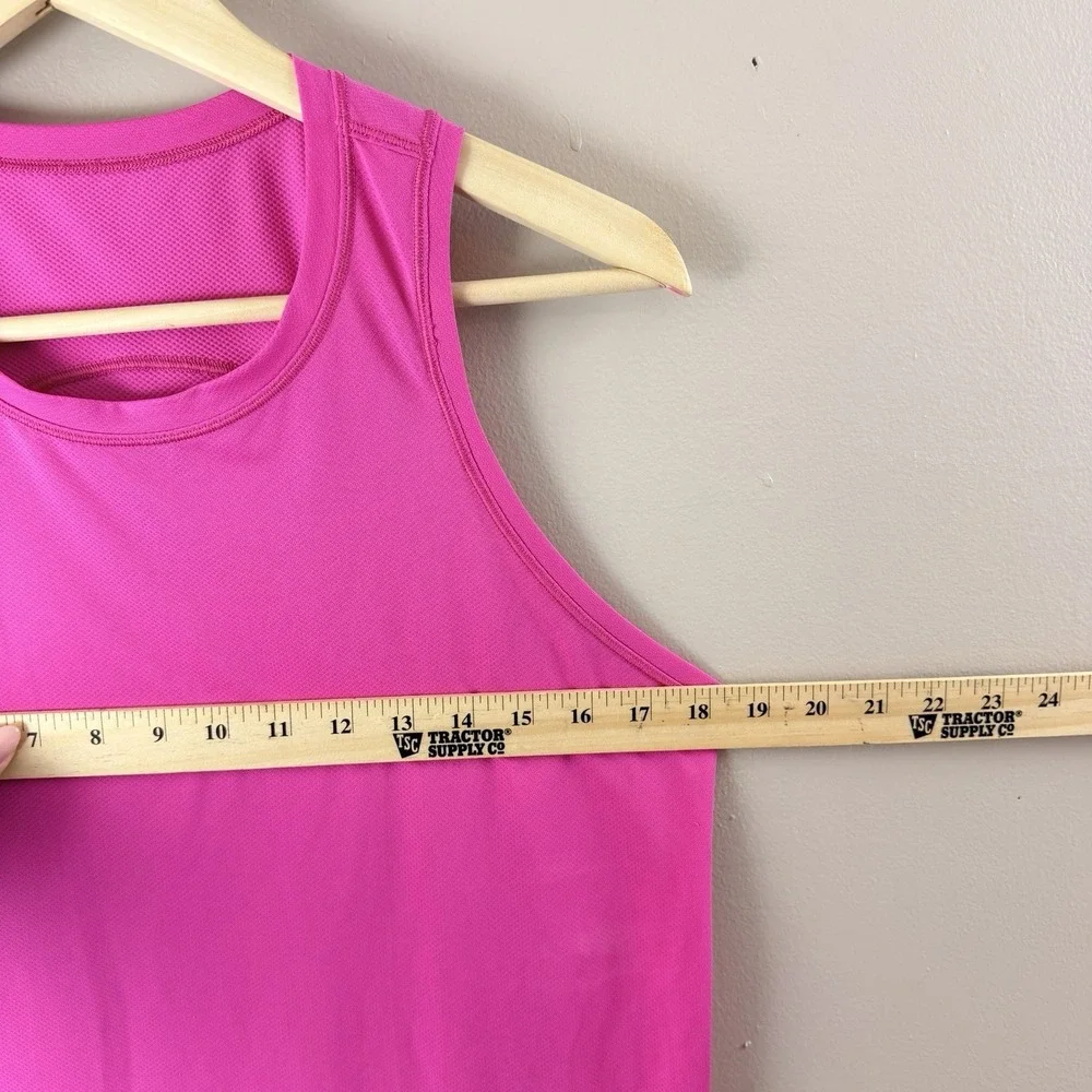 Lululemon Sculpt Tank Pink Racerback Athletic Workout Top Womens M - Picture 4 of 7